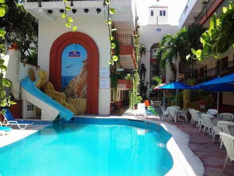 Hotel Hacienda Maria Eugenia 아카풀코 외부 사진